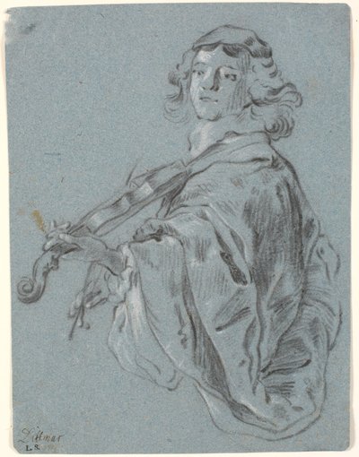 Joven violinista de Heinrich Dittmers