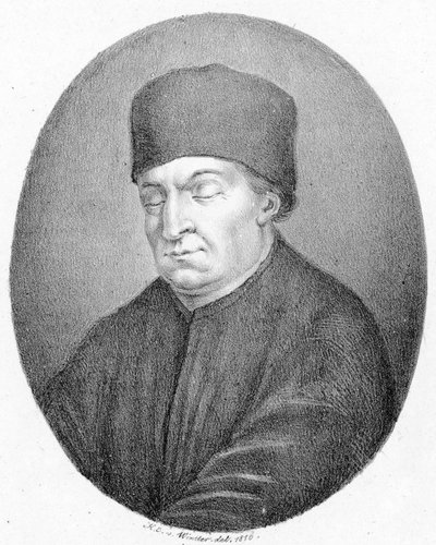 Persona representada:  Conrad Paumann de Heinrich Eduard Winter