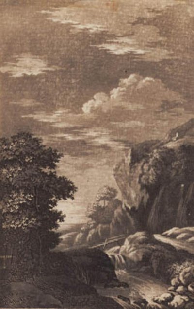 Paisaje montañoso de Heinrich Grosch