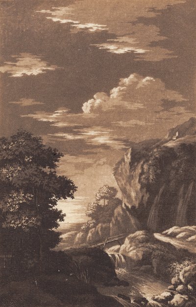 Paisaje montañoso de Heinrich Grosch