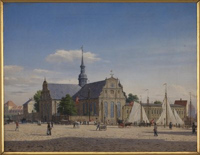 Parte de la iglesia de Holmen de Heinrich Hansen
