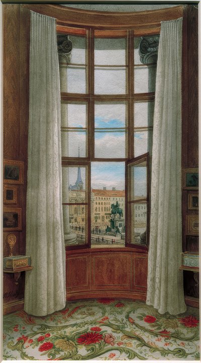 Vista desde el Palacio de la Ciudad de Berlín de Heinrich Hintze