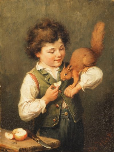 La ardilla mascota de Heinrich Hirt