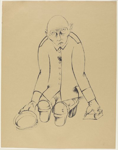 El ganador del pan de Heinrich Hoerle