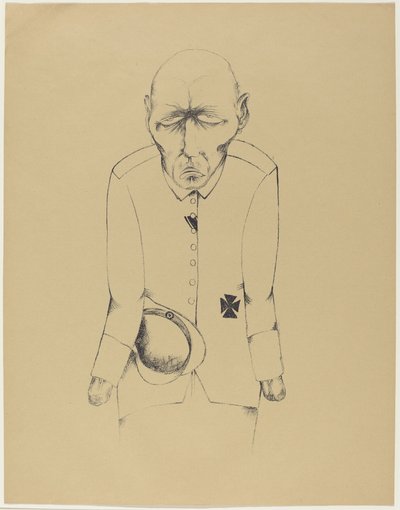 El hombre desempleado de Heinrich Hoerle