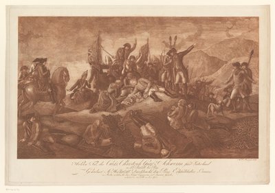 Muerte heroica de Christoph Schwerin en la batalla de Praga de Heinrich Jan Penningh