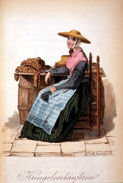 Vendedora de cracknel de Heinrich Jessen