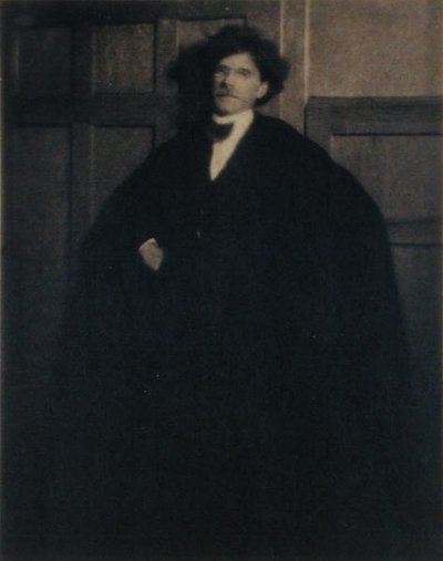 Retrato de Alfred Stieglitz (1864-1946) de Heinrich Kuhn