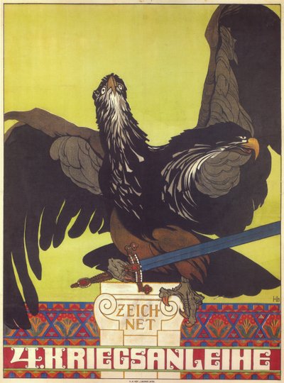 Suscríbase al cuarto préstamo de guerra de Heinrich Lefler