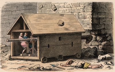 Ariete, máquina de asedio de Heinrich Leutemann