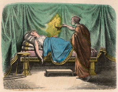 Grecia en la época de las Repúblicas: Cama de Heinrich Leutemann