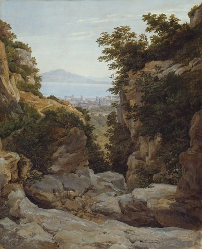 Paisaje italiano de Heinrich Reinhold