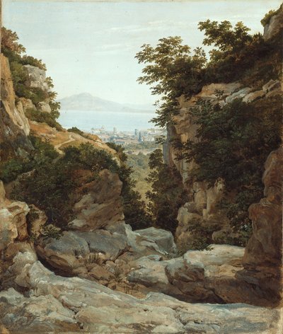 Paisaje italiano de Heinrich Reinhold