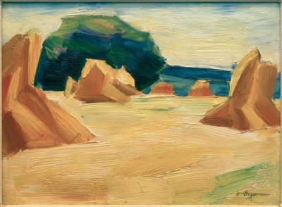 Montones de grano de Heinrich Stegemann