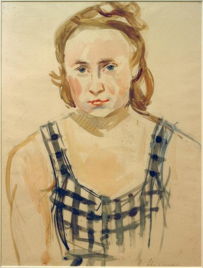 Retrato de Käte Werner de Heinrich Stegemann
