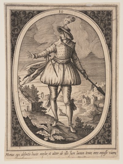 Placa 10 de Military Figures de Heinrich Ulrich