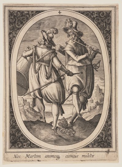 Placa 4 de Military Figures de Heinrich Ulrich