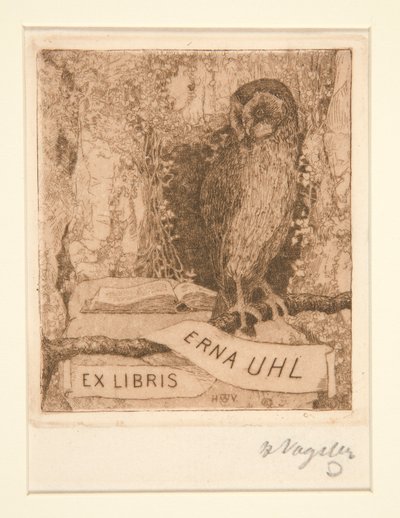 ex libris de Heinrich Vogeler