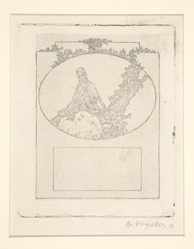 ex libris de Heinrich Vogeler