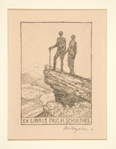 ex libris de Heinrich Vogeler