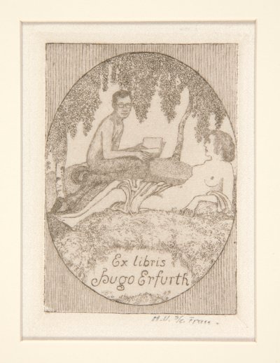 ex libris de Heinrich Vogeler