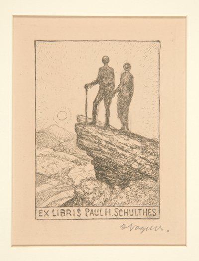 ex libris de Heinrich Vogeler