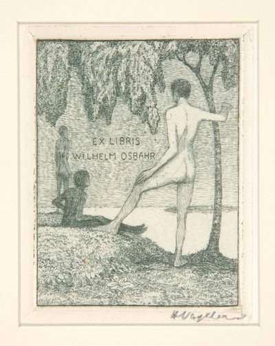 ex libris de Heinrich Vogeler