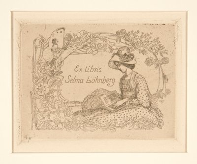 ex libris de Heinrich Vogeler