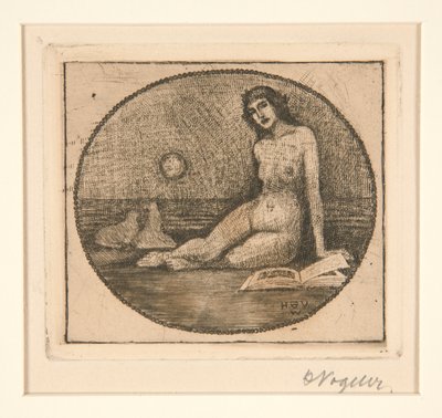 ex libris de Heinrich Vogeler