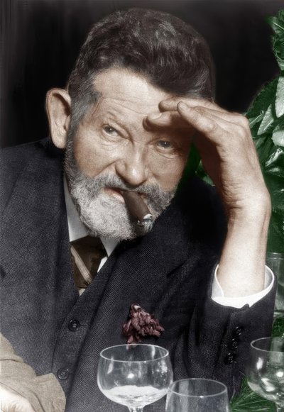Heinrich Zille / Foto alrededor de 1918 de Heinrich Zille