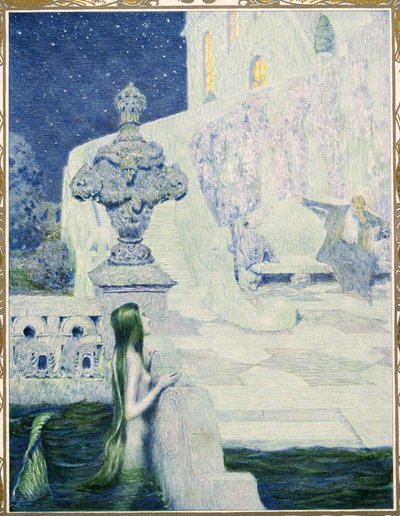 La Sirenita, de Cuentos de Hans Christian Andersen, pub. 1911 de Heinrich and Urban Lefler
