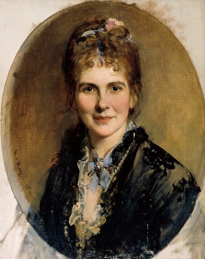 Busto de mujer joven de Heinrich von Angeli