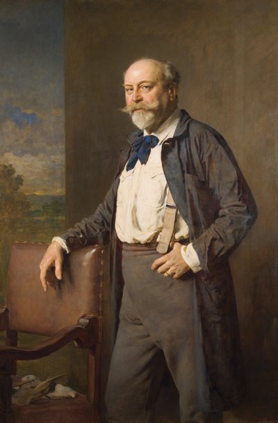 El escultor Rudolf Weyr de Heinrich von Angeli