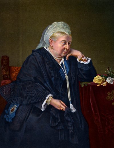Reina Victoria en 1899, 1901 de Heinrich von Angeli