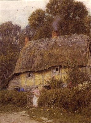 Una Cabaña en Berkshire de Helen Allingham