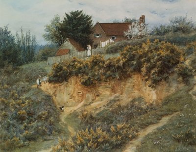 En Sandhills, Witley de Helen Allingham