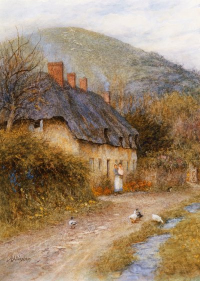 En Symondsbury cerca de Bridport, Dorset de Helen Allingham