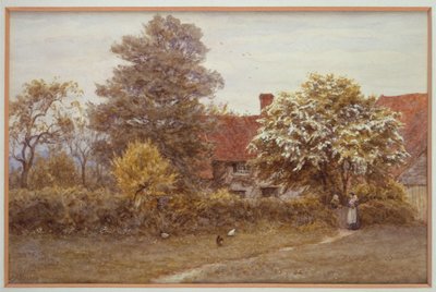 Casa de Blake, Hampstead Heath de Helen Allingham