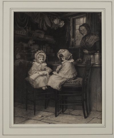 Flat Iron for a Farthing de Helen Allingham