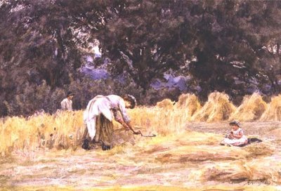 Cosecha de Helen Allingham