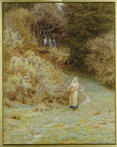 En el Bosque de Primaveras de Helen Allingham