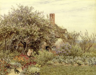 Cerca de Hambledon de Helen Allingham