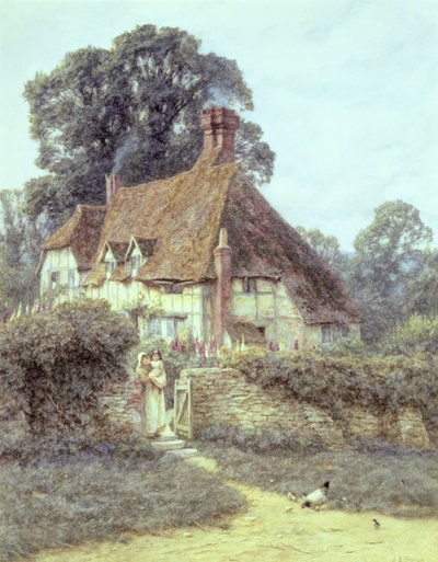 Cerca de Witley, Surrey de Helen Allingham