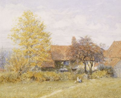 Granja Old Wyldes, Hampstead de Helen Allingham