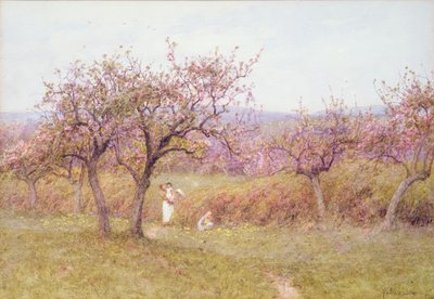 Primavera en Dorset de Helen Allingham