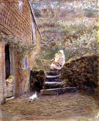 El Gatito de Helen Allingham