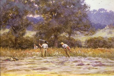 Los segadores de Helen Allingham