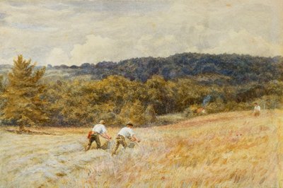 Los segadores de Helen Allingham