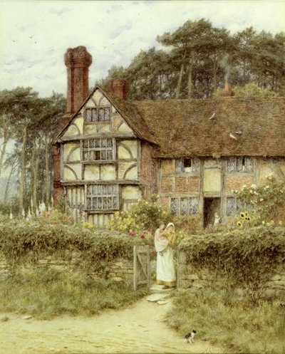 Granja Unstead, Godalming de Helen Allingham