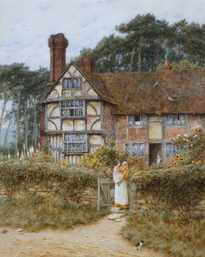Granja Unstead, Godalming de Helen Allingham